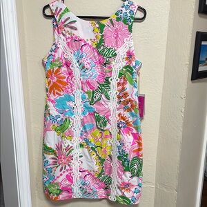 Lilly Pulitzer X Target Floral Sleeveless Cotton Dress 12